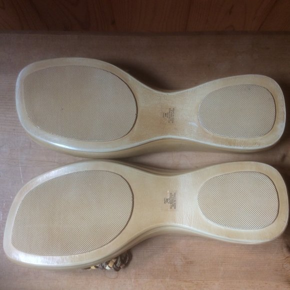 Vintage Fashion Bug Patti Slide Woven Square Toe Platform Y2K Sandal Size 10 M - Picture 3 of 7